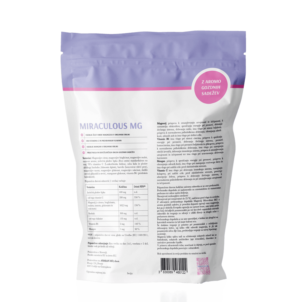 MAGNESIO MIRACOLOSO MG CON AROMA